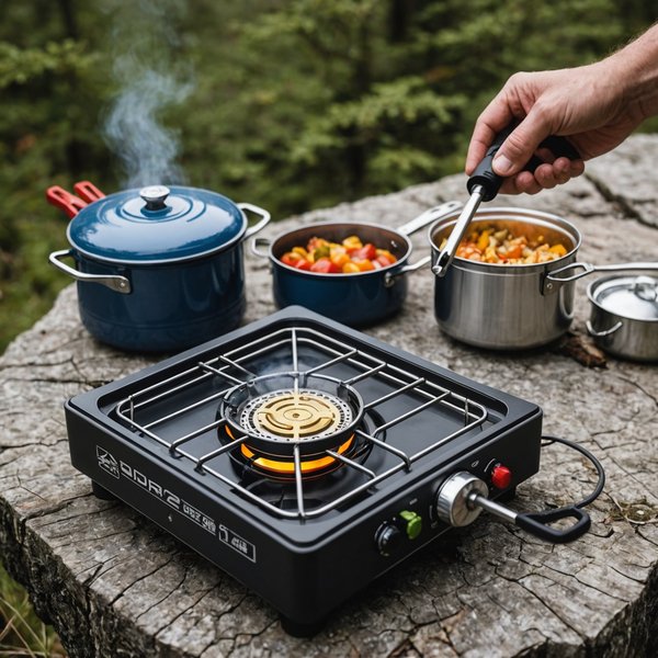 Comment choisir un réchaud adapté pour un camping en région de haute montagne en été?